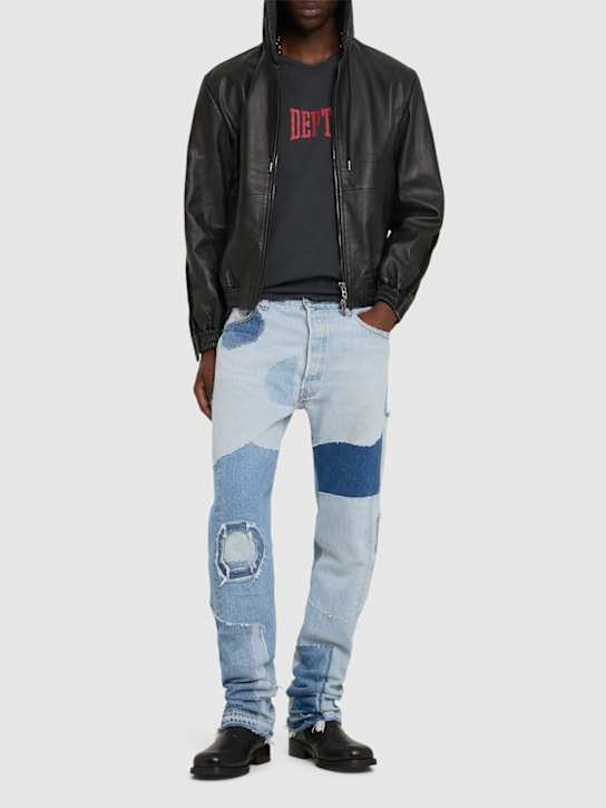 Gallery Dept.: Jake patchwork effect denim jeans - men_1 | Luisa Via Roma