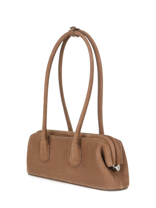 Osoi: Mini Boat Wide suede shoulder bag - women_1 | Luisa Via Roma