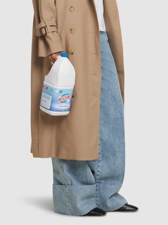 Moschino: Bleach Item Bag leather clutch - women_1 | Luisa Via Roma