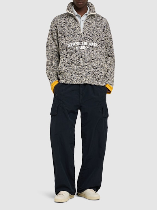 Stone Island: Marina turtleneck sweater - men_1 | Luisa Via Roma