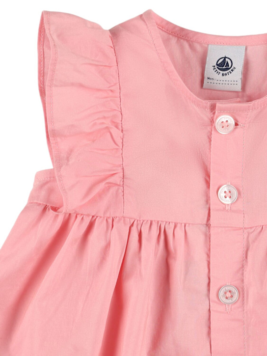Petit Bateau: Vestito in cotone con culotte - kids-girls_1 | Luisa Via Roma