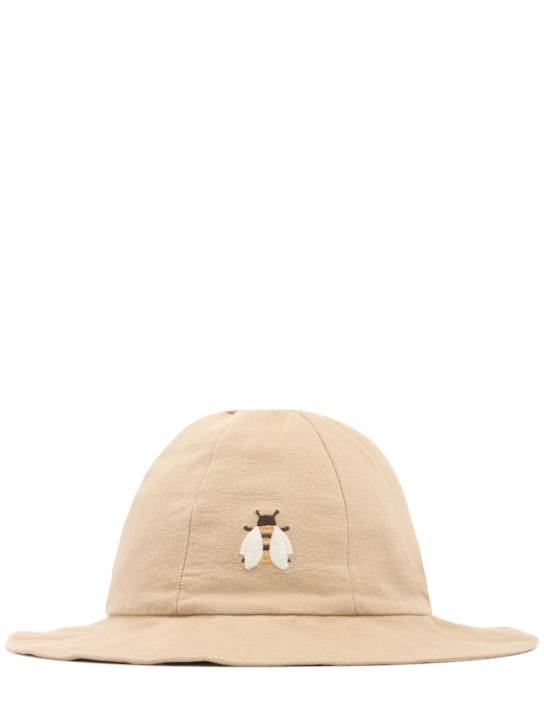 Donsje: Gorro pescador de algodón estampado - Beige - kids-boys_0 | Luisa Via Roma
