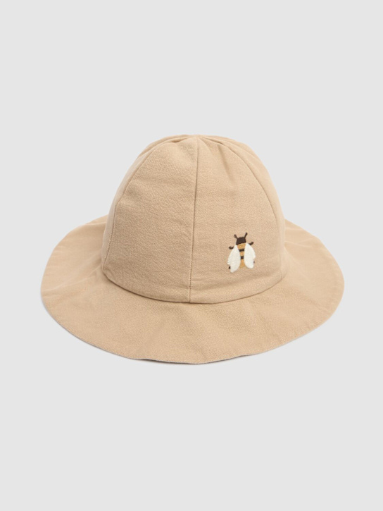 Donsje: Gorro pescador de algodón estampado - Beige - kids-boys_1 | Luisa Via Roma