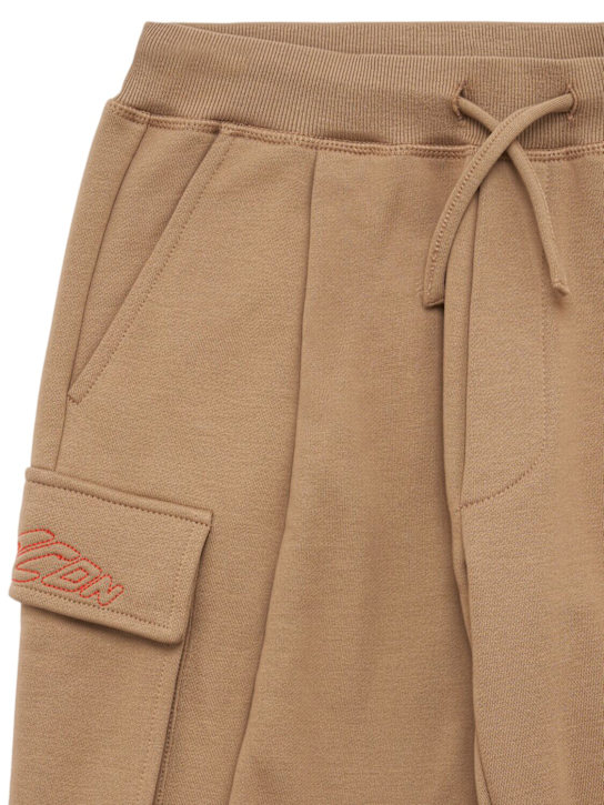 Dsquared2: Cotton cargo sweatpants - kids-boys_1 | Luisa Via Roma