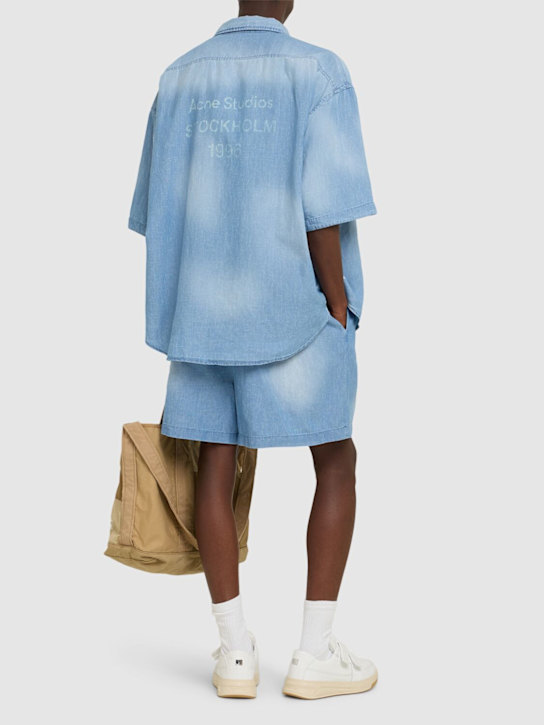 Acne Studios: Chambray-Hemd Setar“ - men_1 | Luisa Via Roma