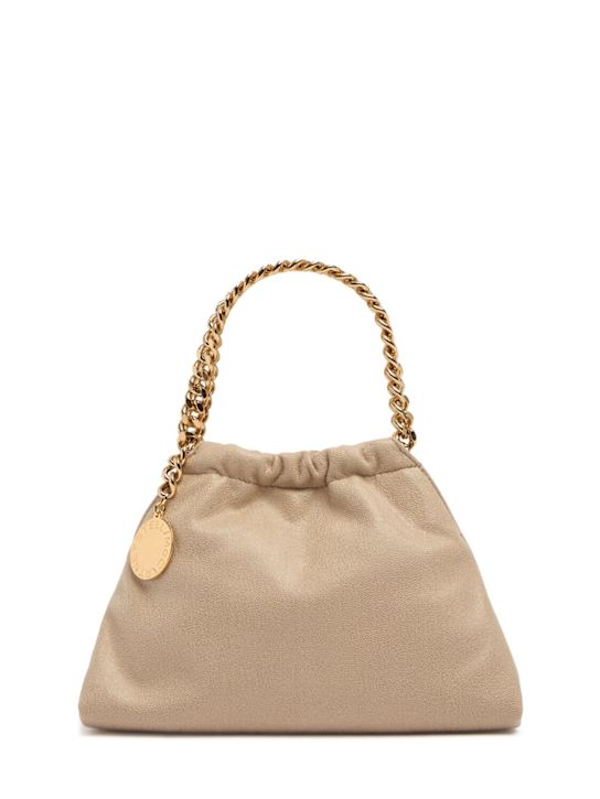 Stella McCartney: Mini Falabella tote drawstring bag - women_0 | Luisa Via Roma