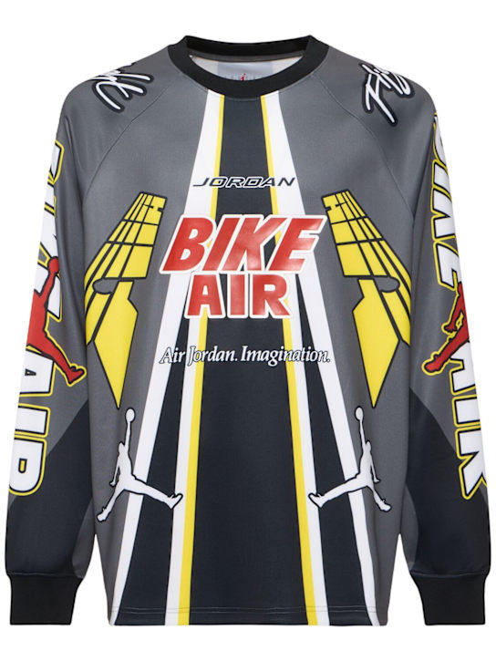 Jordan: Bike jersey long sleeve t-shirt - men_0 | Luisa Via Roma