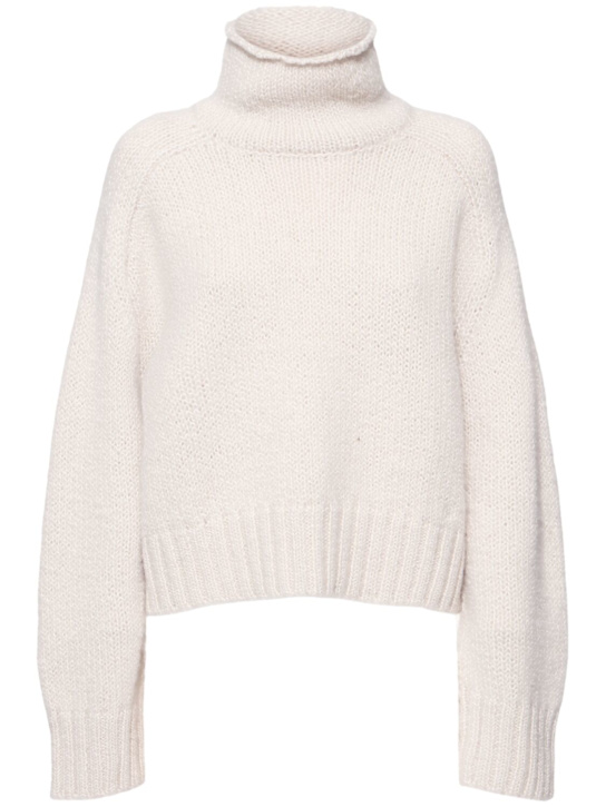 Loulou De Saison: Kean turtleneck knit sweater - women_0 | Luisa Via Roma