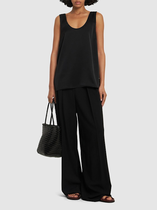 A.EMERY: Sloane tank top - Black - women_1 | Luisa Via Roma