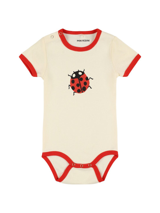 Mini Rodini: Body in jersey di cotone - kids-boys_0 | Luisa Via Roma