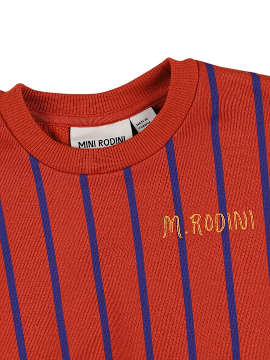 Mini Rodini: コットンスウェットシャツ - kids-girls_1 | Luisa Via Roma