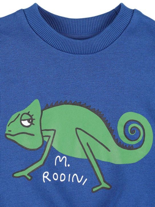 Mini Rodini: コットンスウェットシャツ - kids-boys_1 | Luisa Via Roma