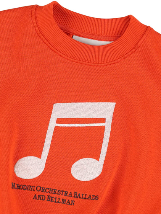 Mini Rodini: Printed cotton sweatshirt - kids-boys_1 | Luisa Via Roma