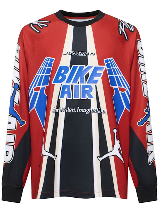 Jordan: Bike jersey long sleeve t-shirt - men_0 | Luisa Via Roma