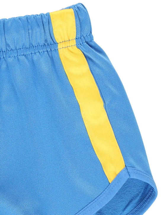 Mini Rodini: Poly sweat shorts - Light Blue - kids-boys_1 | Luisa Via Roma