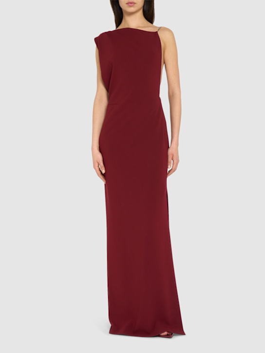 Max Mara: Pentola cady long dress - women_1 | Luisa Via Roma