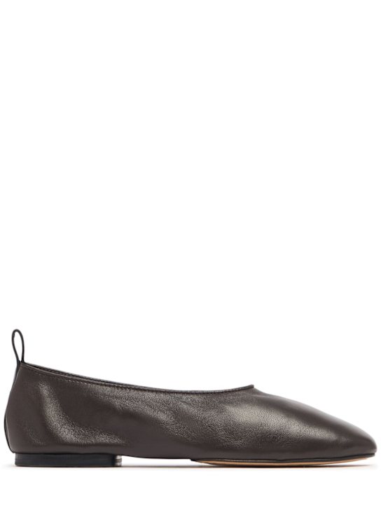 Soeur: 10mm Bala leather ballerina flats - women_0 | Luisa Via Roma