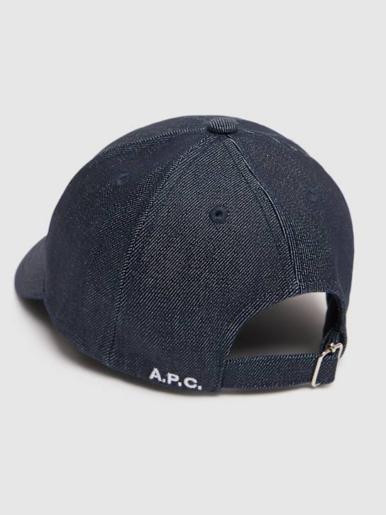 A.P.C.: A.P.C. x Pokémon denim baseball cap - women_4 | Luisa Via Roma