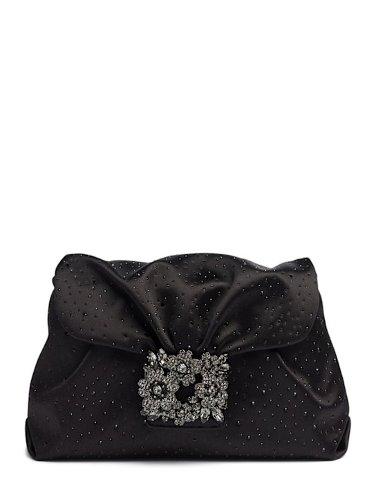 Roger Vivier: RV Bouquet embellished clutch - women_0 | Luisa Via Roma