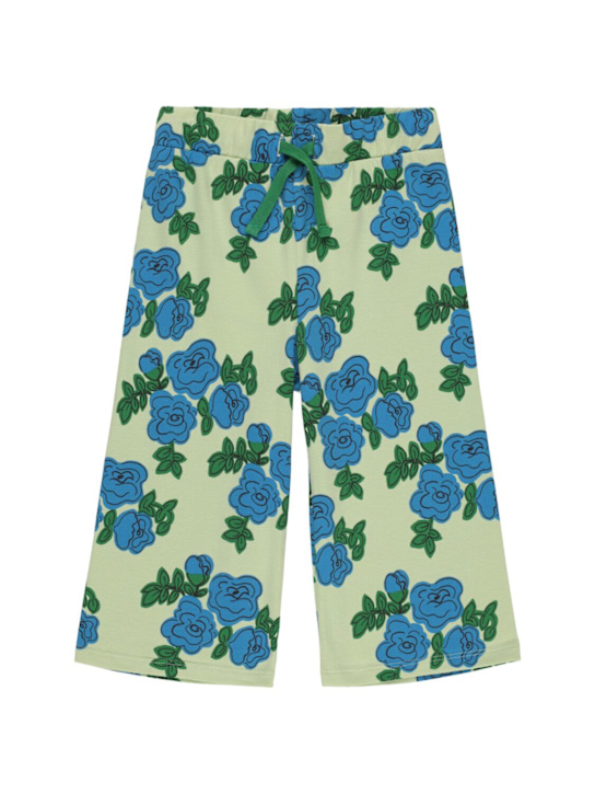 Mini Rodini: コットンブレンドジャージーパンツ - kids-girls_0 | Luisa Via Roma