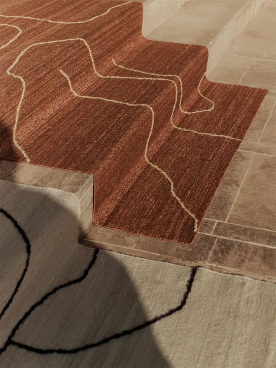 Ferm Living: Gesso handwoven hand-spun jute rug - ecraft_1 | Luisa Via Roma