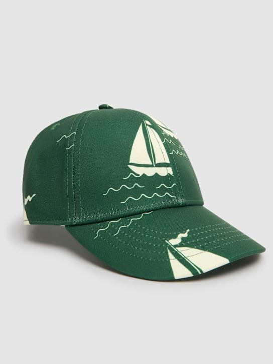 Mini Rodini: Gorra de baseball estampada - Verde - kids-boys_1 | Luisa Via Roma