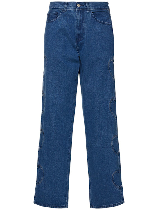 Carne Bollente: Country crush jeans - Blue - men_0 | Luisa Via Roma
