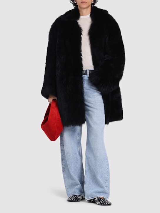 Loulou De Saison: Ruben fur coat - women_1 | Luisa Via Roma