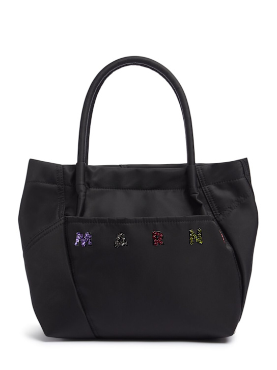 Marni Junior: Borsa in nylon con decorazioni - kids-girls_0 | Luisa Via Roma