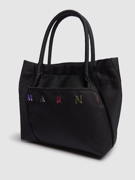 Marni Junior: Borsa in nylon con decorazioni - kids-girls_1 | Luisa Via Roma