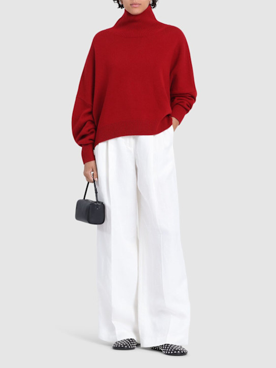 Loulou De Saison: Luke turtleneck knit sweater - women_1 | Luisa Via Roma