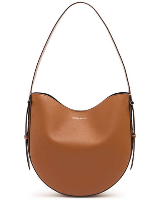 Victoria Beckham: Medium Dia leather shoulder bag - women_0 | Luisa Via Roma