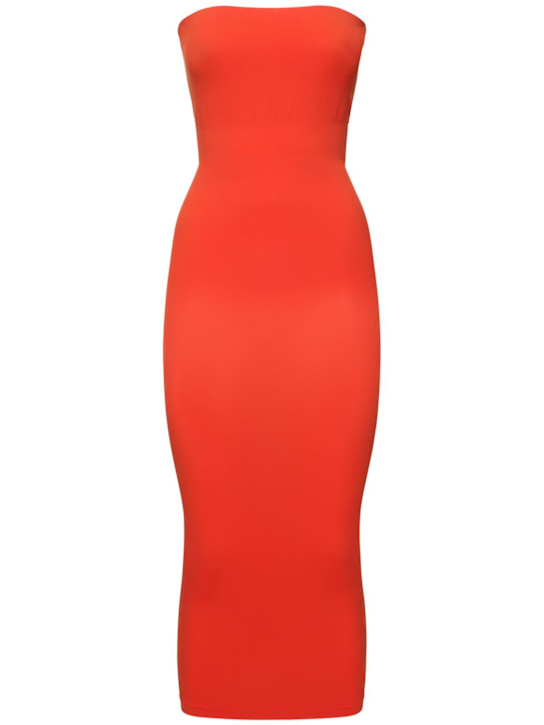 Fatal shaping strapless midi dress - Thumbnail 1