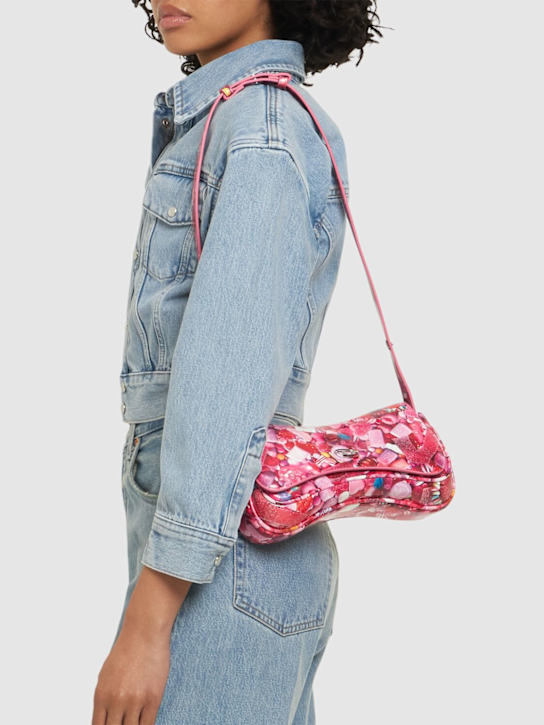 Diesel: Play printed synthetic shoulder bag - women_1 | Luisa Via Roma