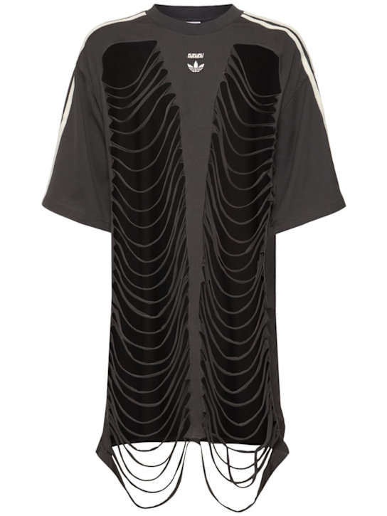 adidas Originals: Avavav cutout t-shirt - women_0 | Luisa Via Roma