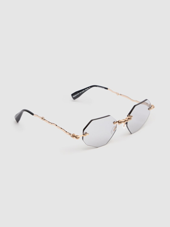 Kuboraum Berlin: H44 Machinery foldable metal sunglasses - men_1 | Luisa Via Roma