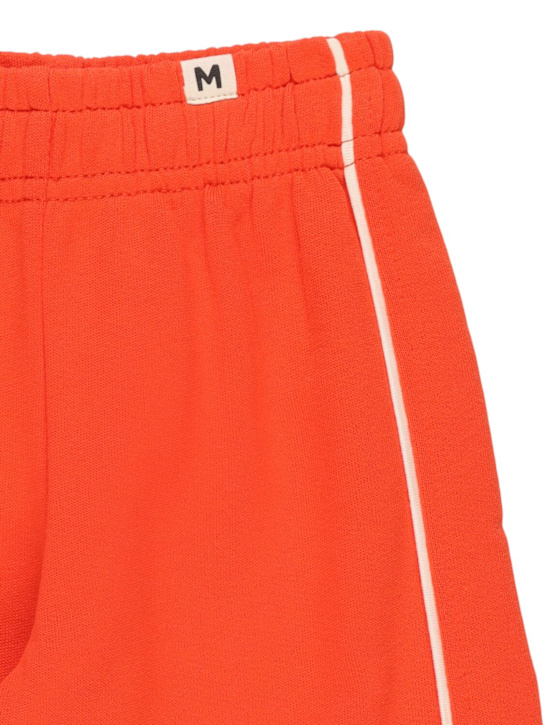 Mini Rodini: Pantaloni in felpa di cotone - Rosso - kids-boys_1 | Luisa Via Roma