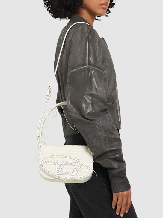 Diesel: 1DR denim shoulder bag - women_1 | Luisa Via Roma