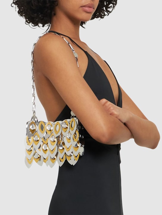 Rabanne: Nano teardrop shoulder bag - women_1 | Luisa Via Roma