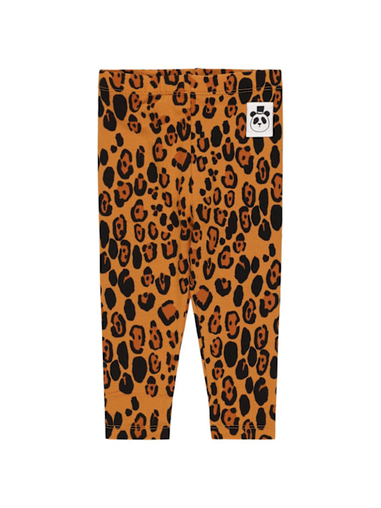 Mini Rodini: Leggings in jersey stampato - Multicolore - kids-girls_0 | Luisa Via Roma