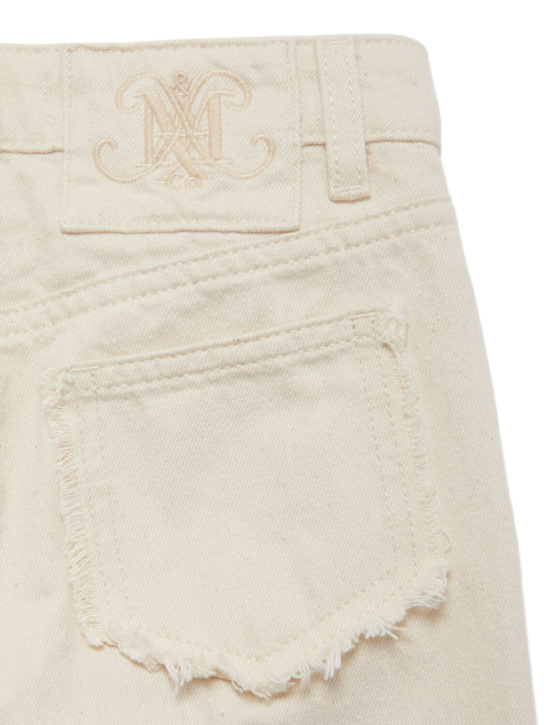 MAX&Co.: Cotton denim jeans - ホワイト - kids-girls_1 | Luisa Via Roma