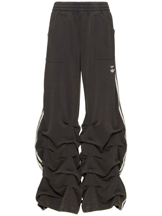 adidas Originals: Avavav distressed baggy sweatpants - women_0 | Luisa Via Roma