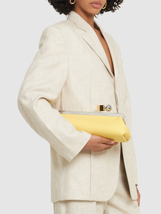 Jacquemus: La Pochette Salon leather shoulder bag - women_1 | Luisa Via Roma