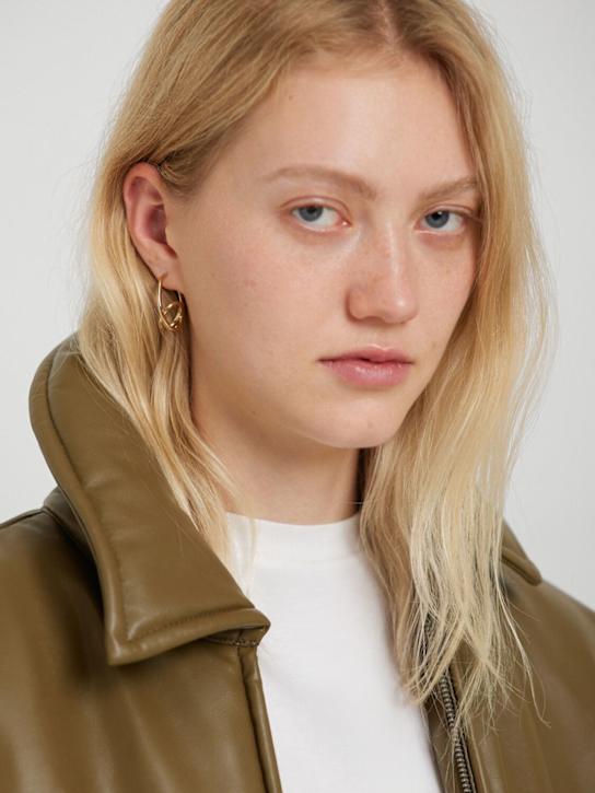 Otiumberg: Spiralis hoop earrings - women_1 | Luisa Via Roma