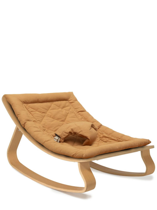 Charlie Crane: Wooden baby rocker - Hellbraun - kids-boys_0 | Luisa Via Roma