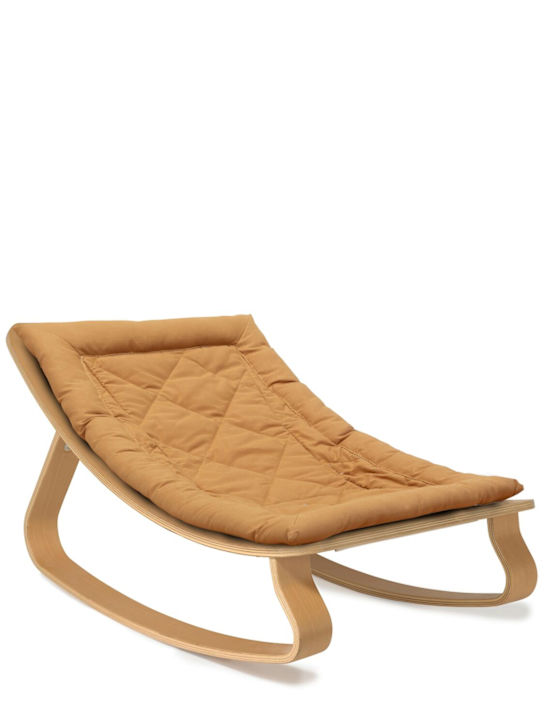 Charlie Crane: Wooden baby rocker - Hellbraun - kids-boys_1 | Luisa Via Roma