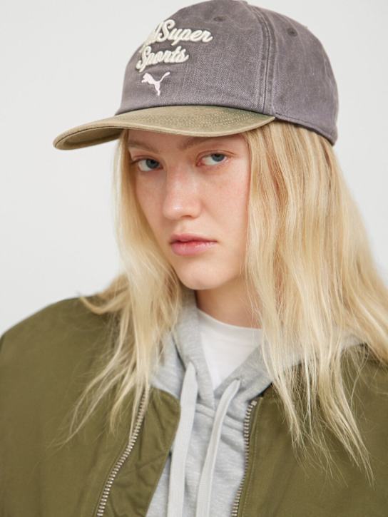 PUMA: KidSuper Studios baseball cap - Dark Coal - men_2 | Luisa Via Roma