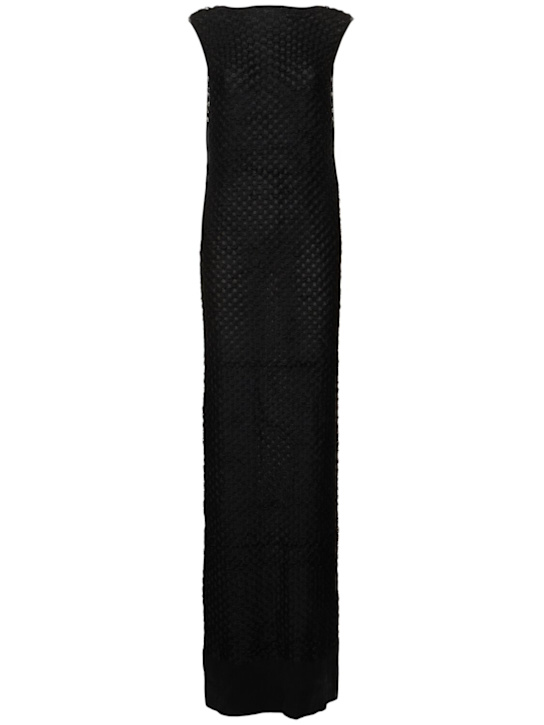 Entire Studios: Uniform dress - Black - women_0 | Luisa Via Roma