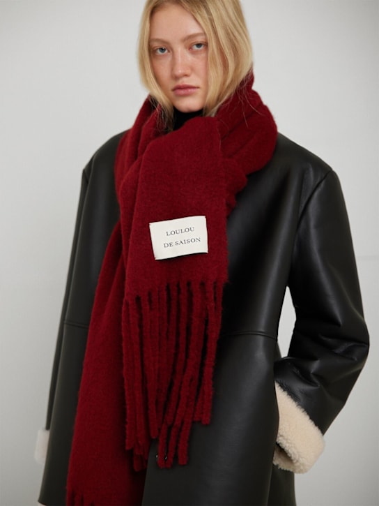 Loulou De Saison: Sciarpa Santo in alpaca - women_1 | Luisa Via Roma