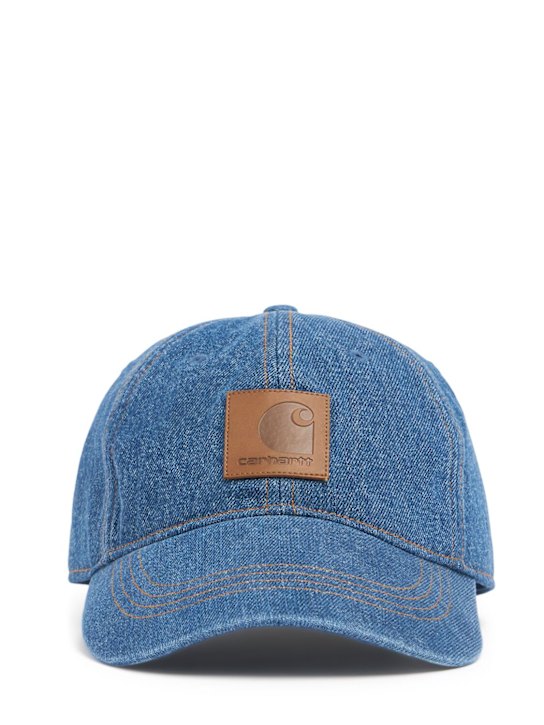 Carhartt WIP: Lincoln denim cap - men_0 | Luisa Via Roma